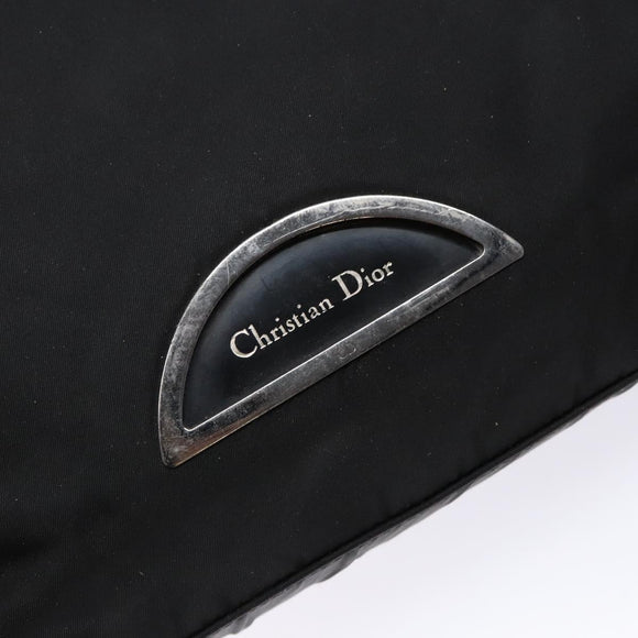 Christian Dior Tote Bag Nylon Black Auth bs28900