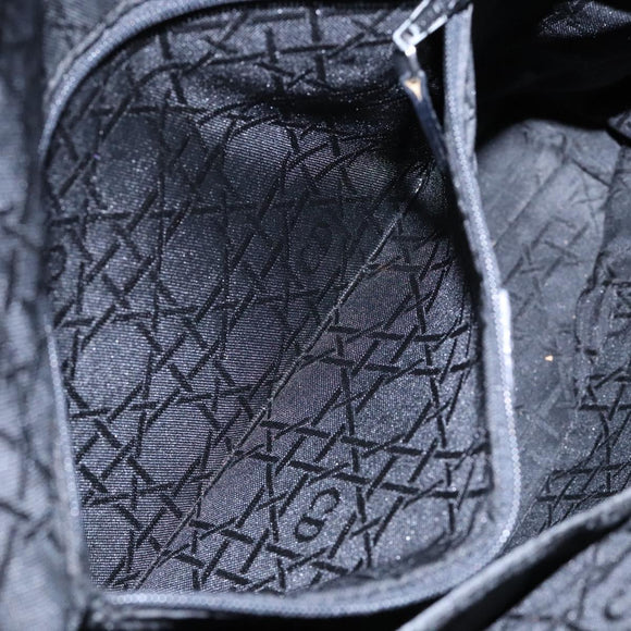 Christian Dior Tote Bag Nylon Black Auth bs28900