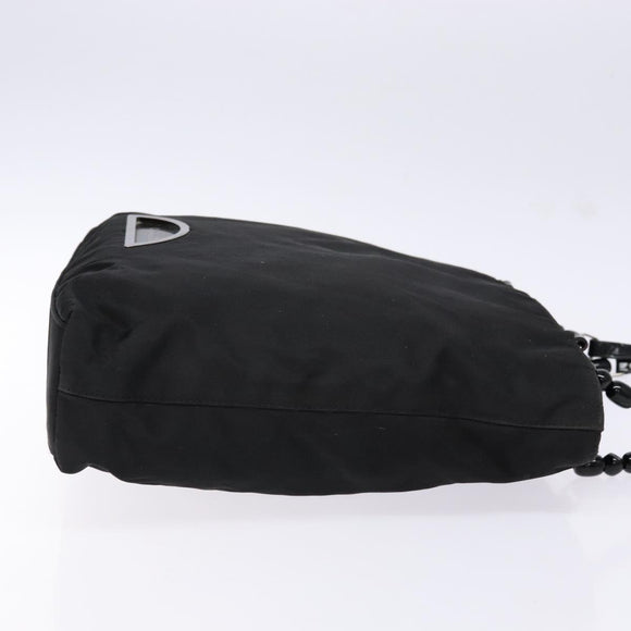 Christian Dior Tote Bag Nylon Black Auth bs28900
