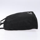 Christian Dior Tote Bag Nylon Black Auth bs28900-4