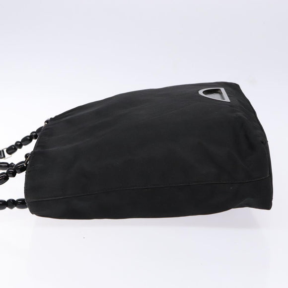 Christian Dior Tote Bag Nylon Black Auth bs28900