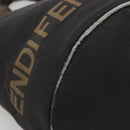 FENDI Hand Bag Black Brown gold Auth bs28903-11