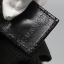 FENDI Hand Bag Black Brown gold Auth bs28903-18