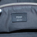 FENDI Hand Bag Leather Black Silver Auth bs28905-21