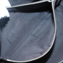 FENDI Hand Bag Leather Black Silver Auth bs28905-24