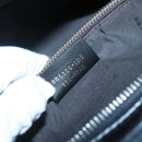 FENDI Hand Bag Leather Black Silver Auth bs28905-12