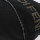 FENDI Hand Bag Canvas Black Brown gold Auth bs28908-9