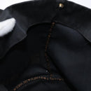 FENDI Hand Bag Canvas Black Brown gold Auth bs28908-18