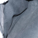 CHANEL Shoulder Bag Canvas White Black Silver CC Auth bs28912-25