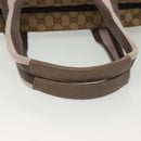 GUCCI GG Canvas Sherry Line Tote Bag Beige Gold 155524 Auth bs28913-8