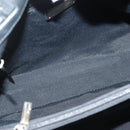 Salvatore Ferragamo Vala Tote Bag Enamel Black Auth bs28914-11