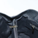 Salvatore Ferragamo Vala Tote Bag Enamel Black Auth bs28914-20