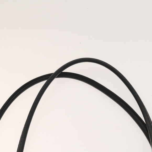 Salvatore Ferragamo Gancini Hand Bag Nylon 2Set Black Auth bs28917