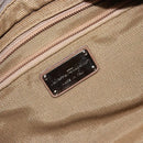 Salvatore Ferragamo Shoulder Bag Canvas Leather Beige Silver Auth bs28919-18