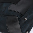 Salvatore Ferragamo Gancini Tote Bag Canvas Leather Black Auth bs28920-11