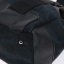 Salvatore Ferragamo Gancini Tote Bag Canvas Leather Black Auth bs28920-12