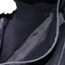 Salvatore Ferragamo Gancini Tote Bag Canvas Leather Black Auth bs28920-19