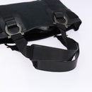 Salvatore Ferragamo Gancini Tote Bag Canvas Leather Black Auth bs28920-7