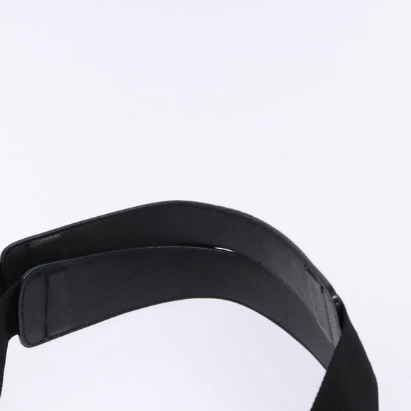 Salvatore Ferragamo Gancini Tote Bag Canvas Leather Black Auth bs28920