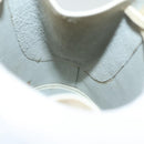 Salvatore Ferragamo Gancini Backpack Enamel White Gold Auth bs28923-21