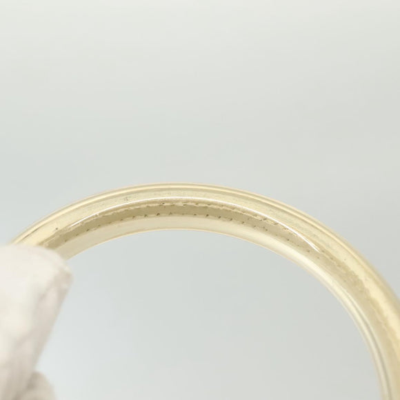 Salvatore Ferragamo Gancini Backpack Enamel White Gold Auth bs28923