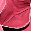 HERMES Fourre Tout MM Hand Bag Canvas Red Auth bs28928-18