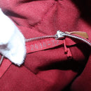 HERMES Fourre Tout MM Hand Bag Canvas Red Auth bs28928-19