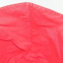 HERMES Panier Plage PM Tote Bag Canvas Beige Red Silver Auth bs28929-18