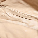 BOTTEGA VENETA INTRECCIATO Backpack Leather Silver Auth bs28930-10