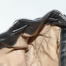 BOTTEGA VENETA INTRECCIATO Backpack Leather Silver Auth bs28930-19