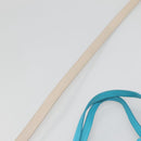 BOTTEGA VENETA INTRECCIATO Hand Bag Leather 2way Beige Light Blue Auth bs28931-10