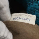 BOTTEGA VENETA INTRECCIATO Hand Bag Leather 2way Beige Light Blue Auth bs28931-23