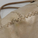 BOTTEGA VENETA INTRECCIATO Tote Bag Leather Beige Auth bs28933-16