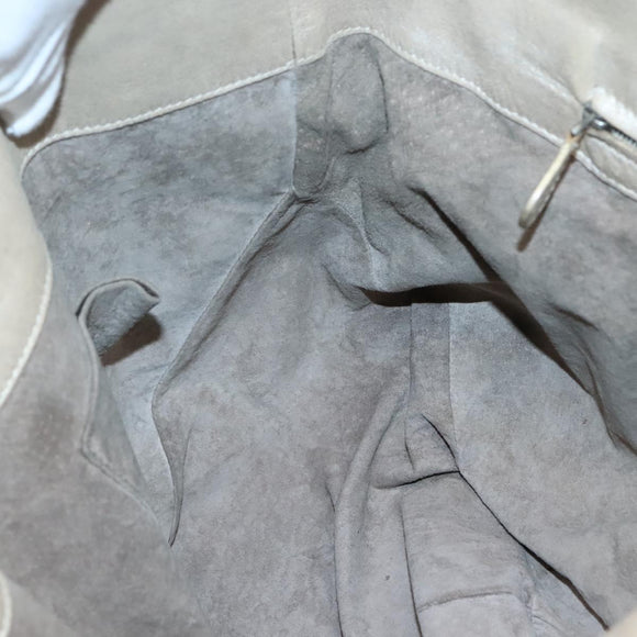 BOTTEGA VENETA INTRECCIATO Tote Bag Leather Beige Auth bs28933