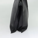 BOTTEGA VENETA INTRECCIATO Hand Bag Leather Black Gold Auth bs28935-3