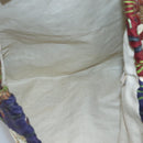 LOEWE Purse Bag Canvas Navy Bordeaux Auth bs28943-11