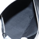 LOEWE Puzzle Hand Bag Leather 2way White Silver Auth bs28945-11