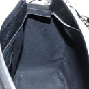 LOEWE Puzzle Hand Bag Leather 2way White Silver Auth bs28945-26