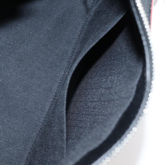 LOEWE Puzzle Hand Bag Leather 2way White Silver Auth bs28945