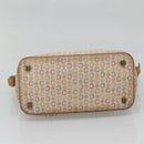 CELINE C Macadam Canvas Shoulder Bag Beige Auth bs28954-5