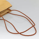 Gianni Versace Shoulder Bag Canvas Leather Yellow gold Auth bs28971-7