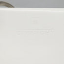 GIVENCHY Chain Shoulder Bag Leather White Silver Auth bs28975-17