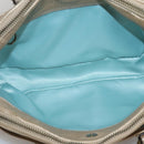 Coach Shoulder Bag Leather Gold Auth bs28981-11