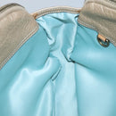 Coach Shoulder Bag Leather Gold Auth bs28981-20