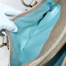 Coach Shoulder Bag Leather Gold Auth bs28981-25