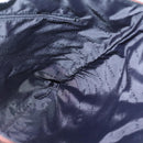 BURBERRY Nova Check Hand Bag Nylon Leather Beige Silver Auth bs28982-17