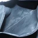 BURBERRY Nova Check Hand Bag Nylon Leather Beige Silver Auth bs28988-18