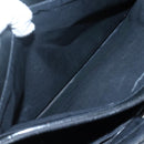 BURBERRY Tote Bag Leather Suede Black Silver Auth bs28992-24