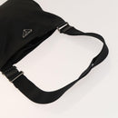 PRADA Shoulder Bag Nylon 4Set Black Khaki Brown Auth bs28995-16