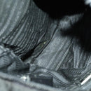 PRADA Shoulder Bag Nylon 4Set Black Khaki Brown Auth bs28995-18